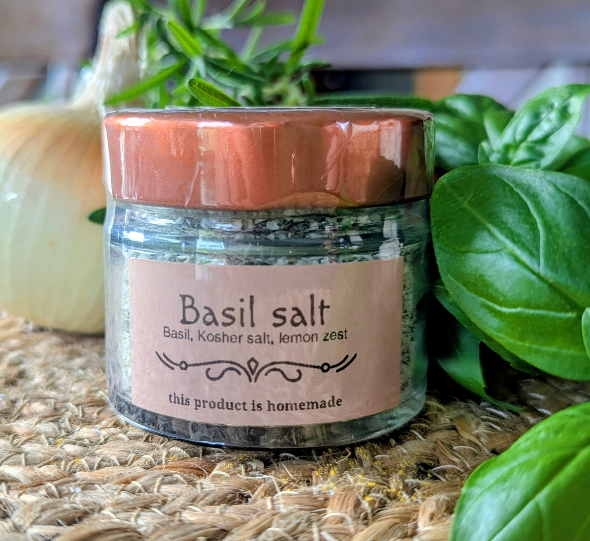 Basil Salt