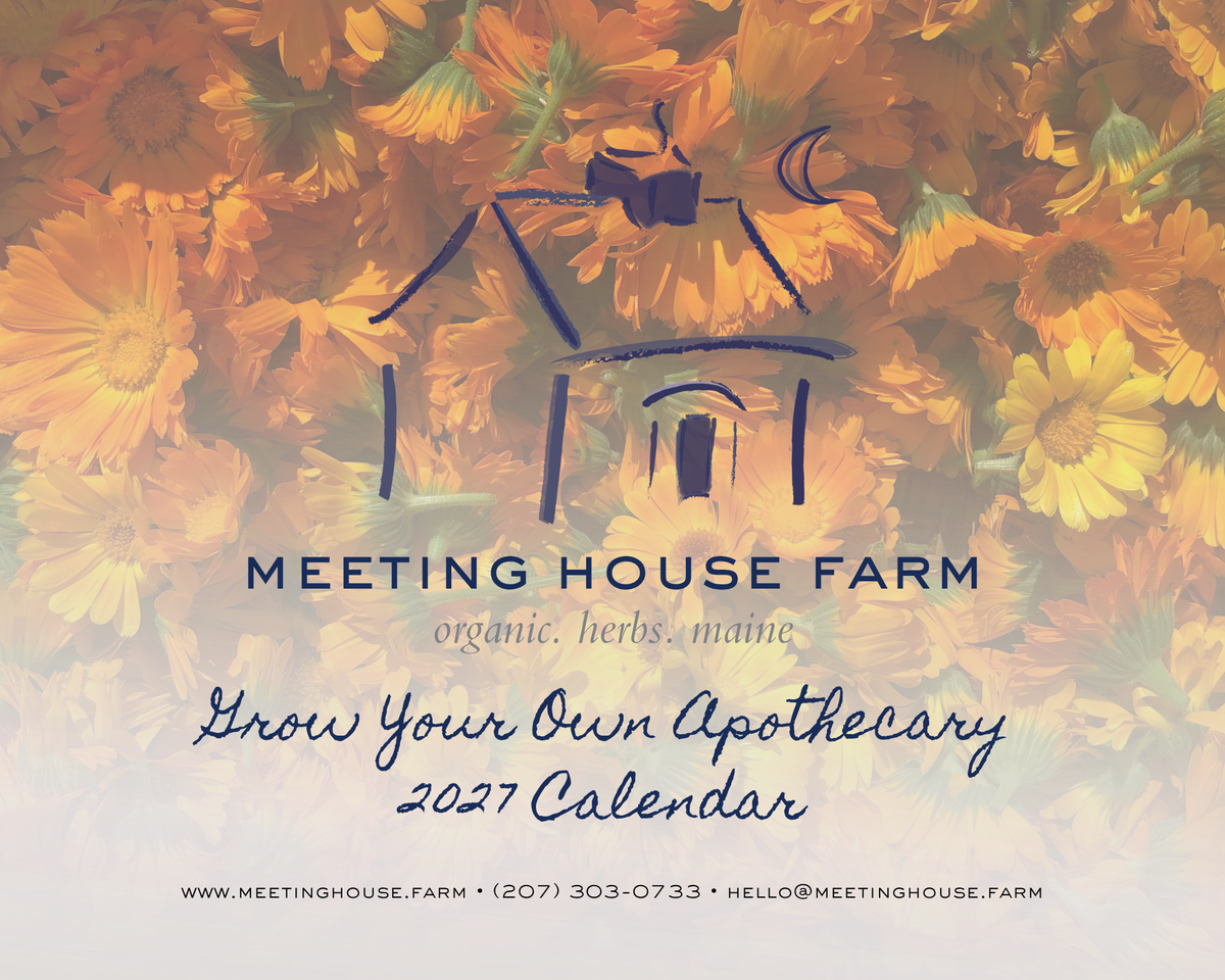 Grow Your Own Apothecary Calendar 2027