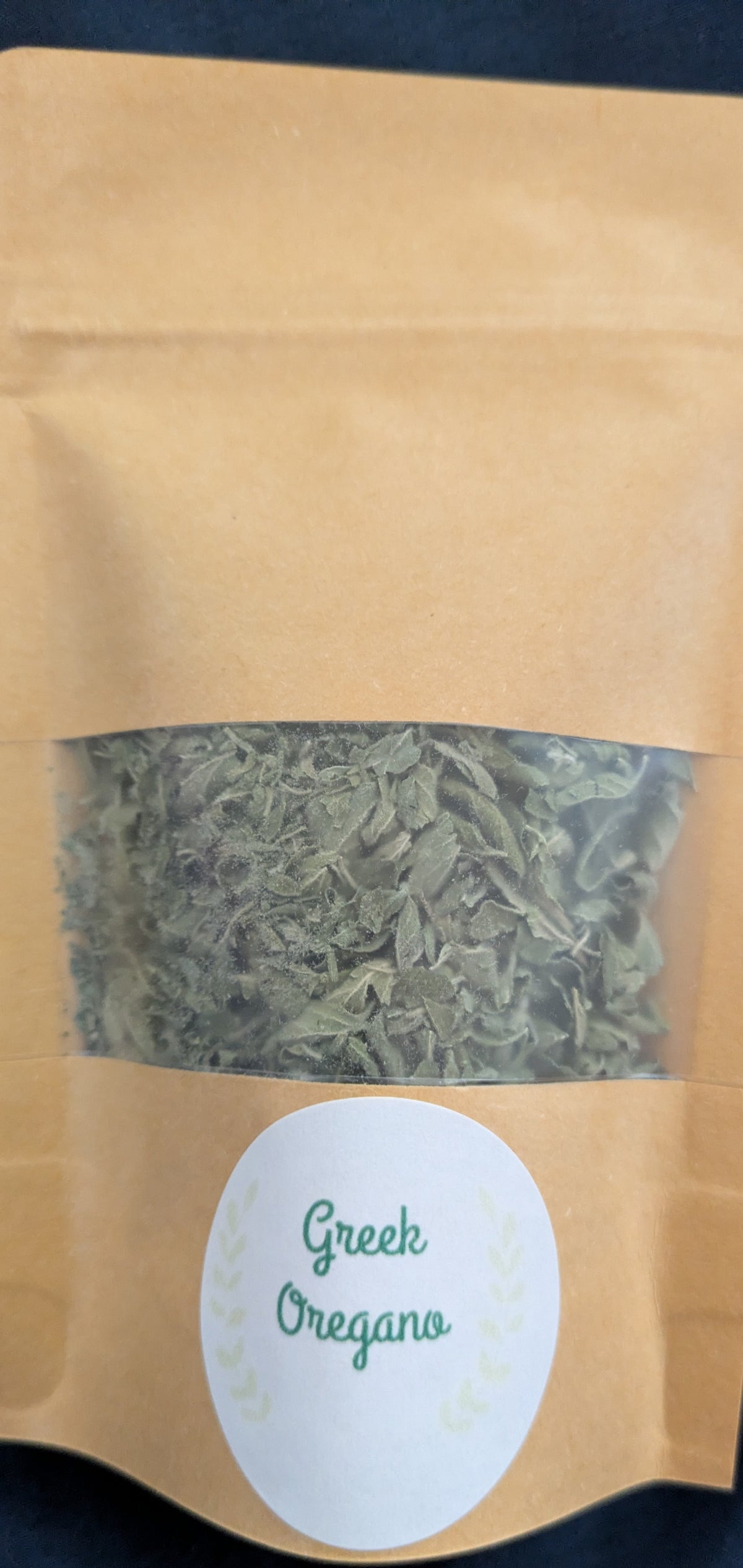 Dried Greek Oregano (Origanum vulgare subsp. hirtum) Leaves