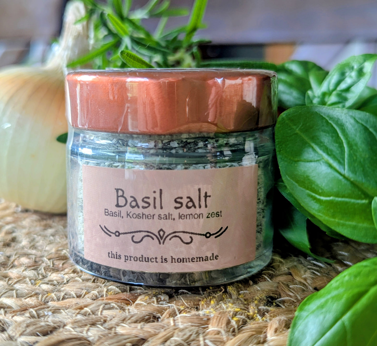 Basil Salt