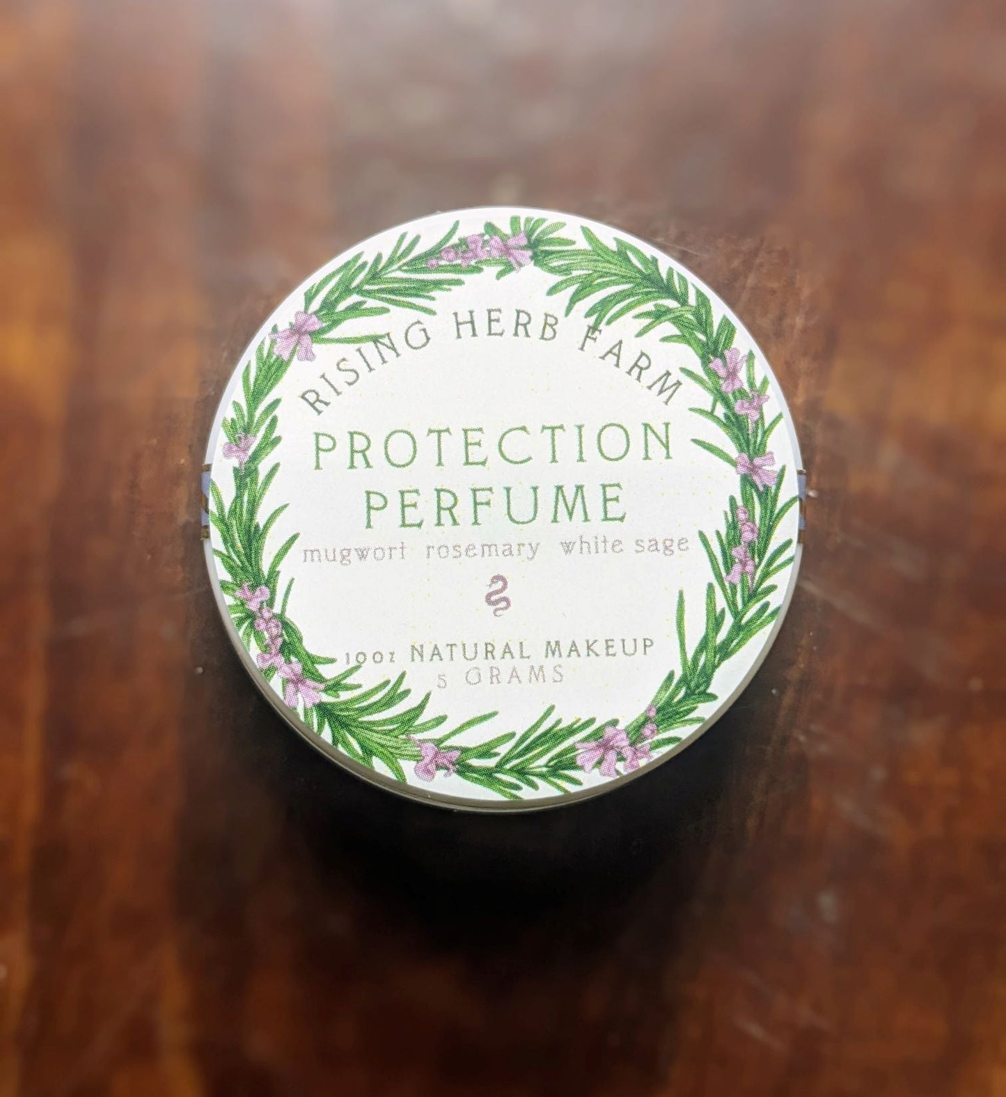 Herbal Protection Solid Perfume - Certified Naturally Grown
