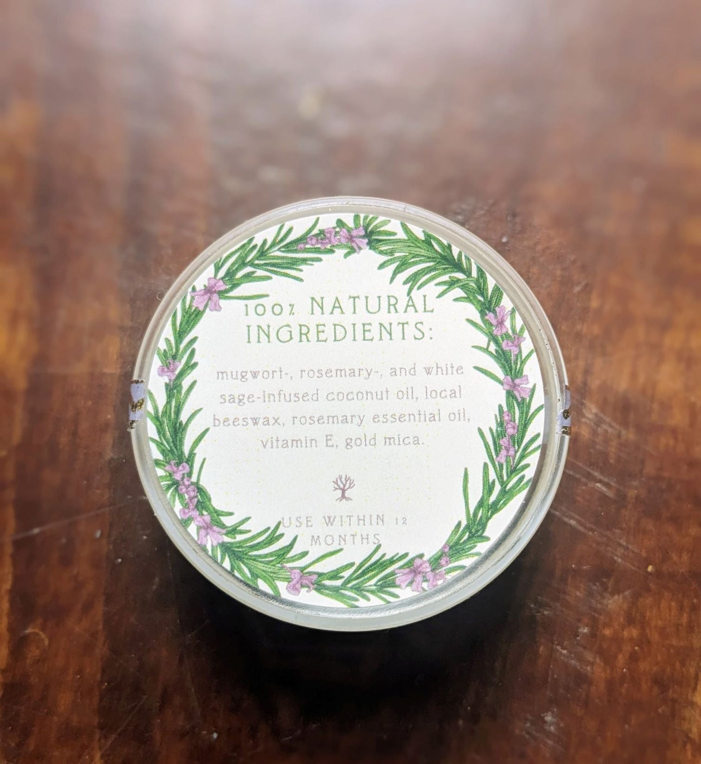 Herbal Protection Solid Perfume - Certified Naturally Grown
