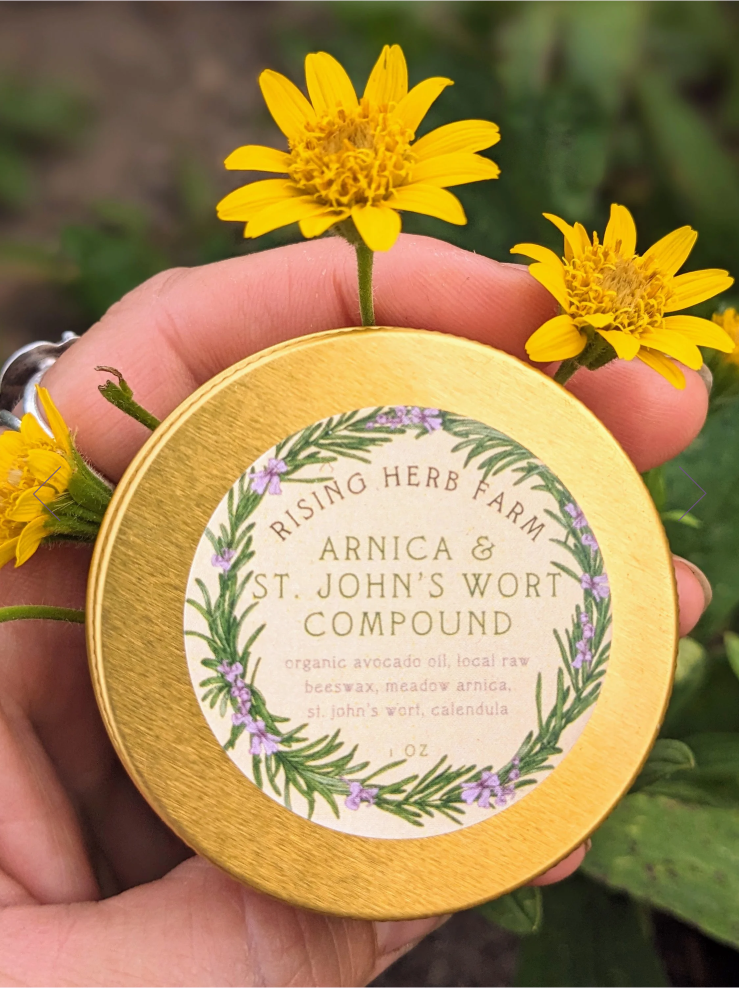Arnica + St. John's Wort Compound  -  Certified Naturally Grown